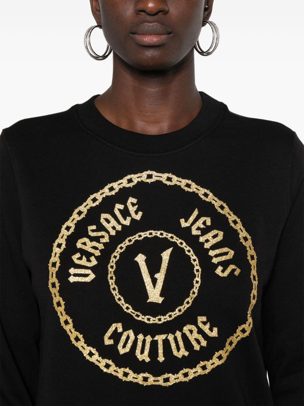 77HAIT02CF01T G89 BLACK GOLD VERSACE JEANS COUTURE