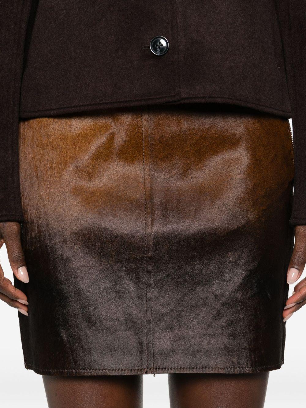 Salil Skirt F25100150 DARK BROWN SAMSOE SAMSOE