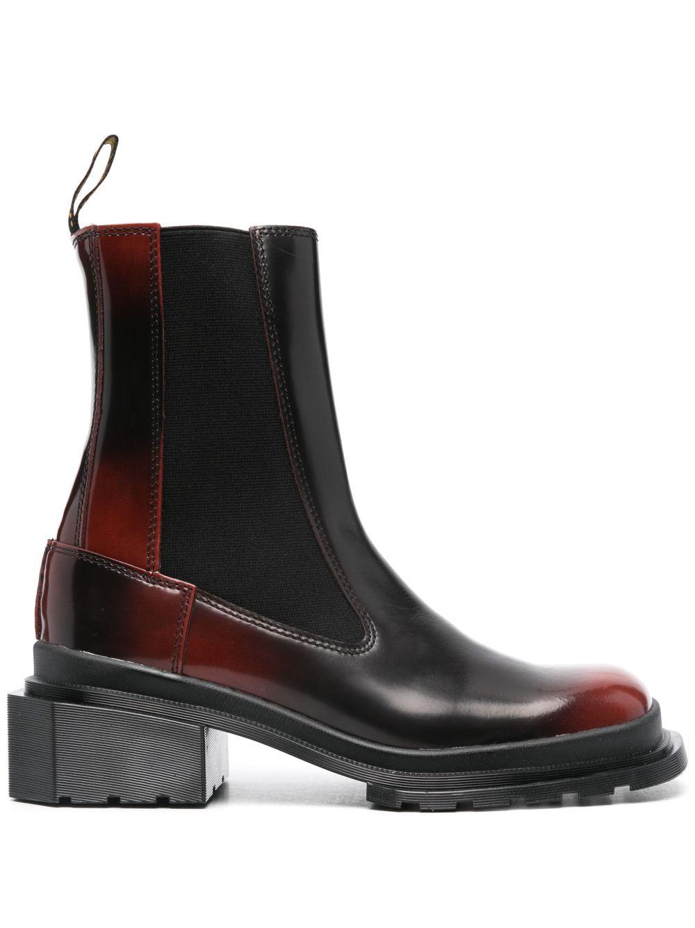 Stivaletti Chelsea Maybole 32071770 BLACK CHERRY DR. MARTENS