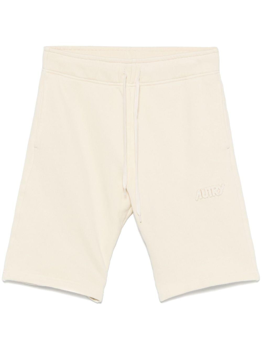 Shorts sportivi con logo SHPM85JS CREAM AUTRY
