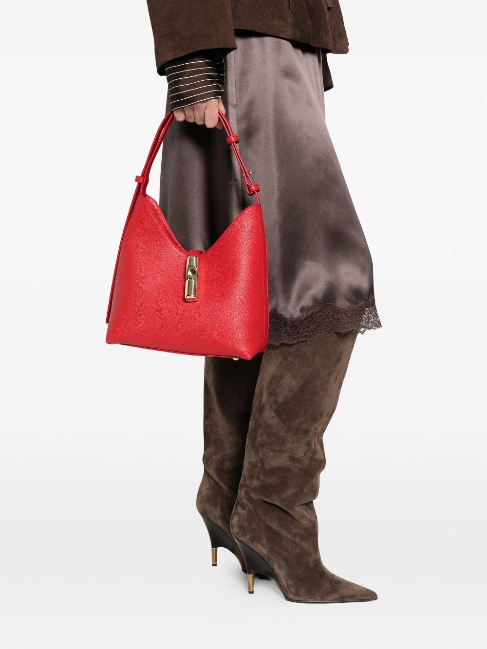 Goccia S Hobo WB01979BX3353 4484S RED FURLA