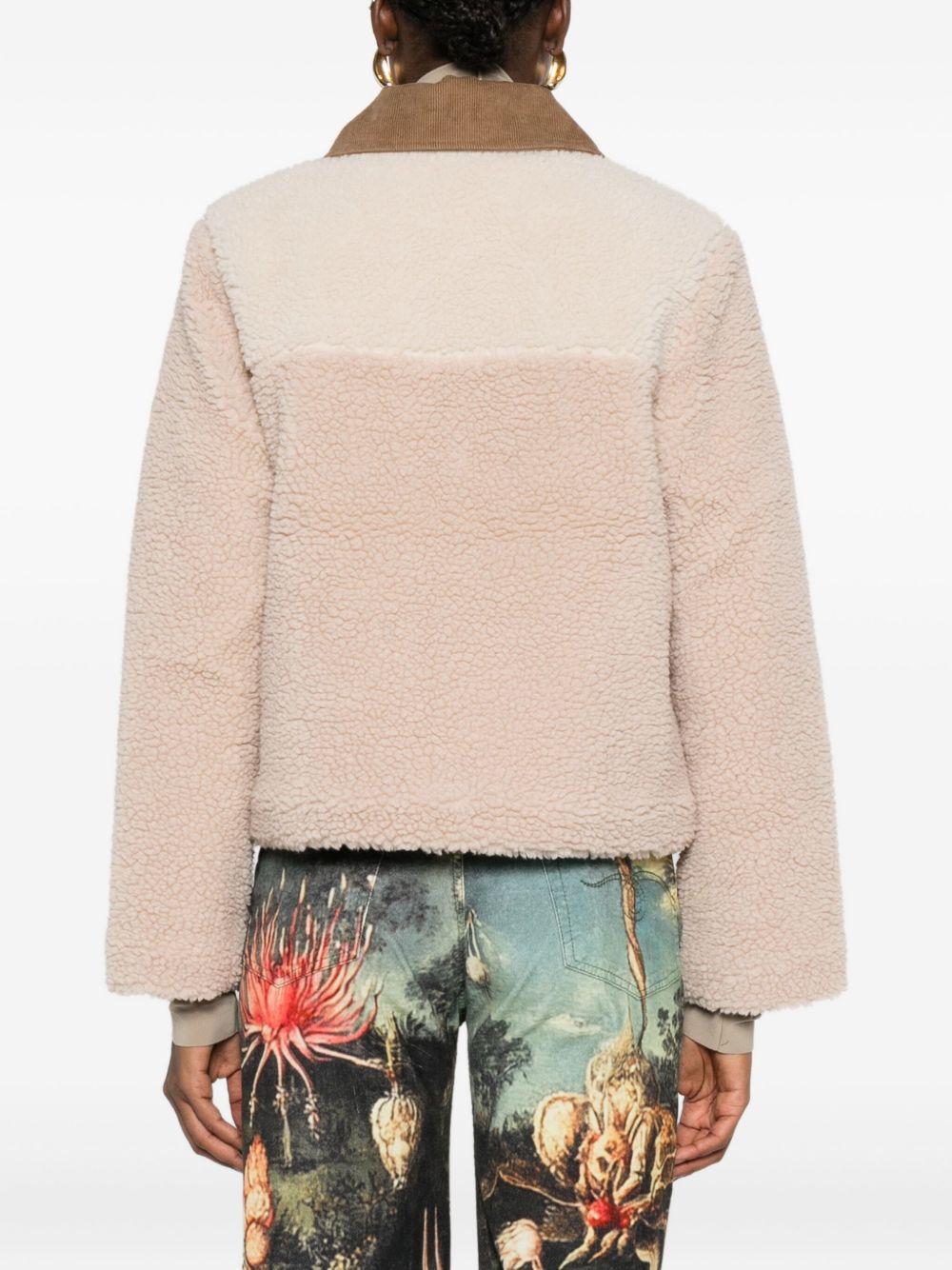 Pile Cropped Malena LFL0080LFL BE11 NATURAL ECRU BARBOUR