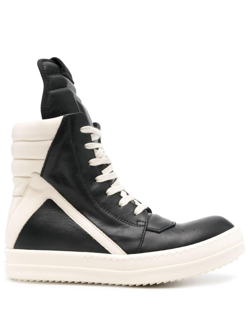 Geobasket Sneakers RP01E7894LCO 911 BLACK MILK RICK OWENS