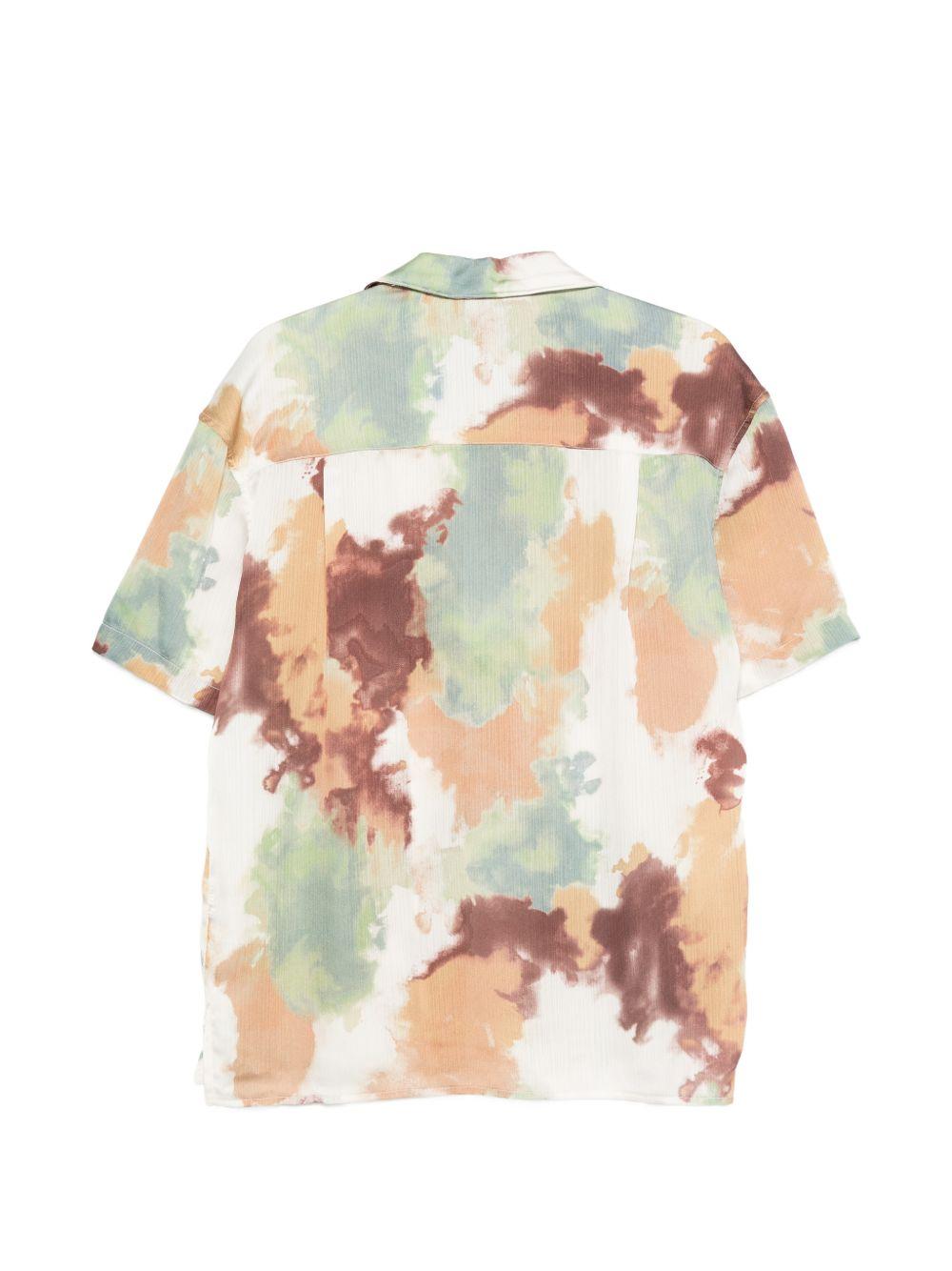 Bowling Shirt ATB1526M BEIGE BROWN ANDERSSON BELL
