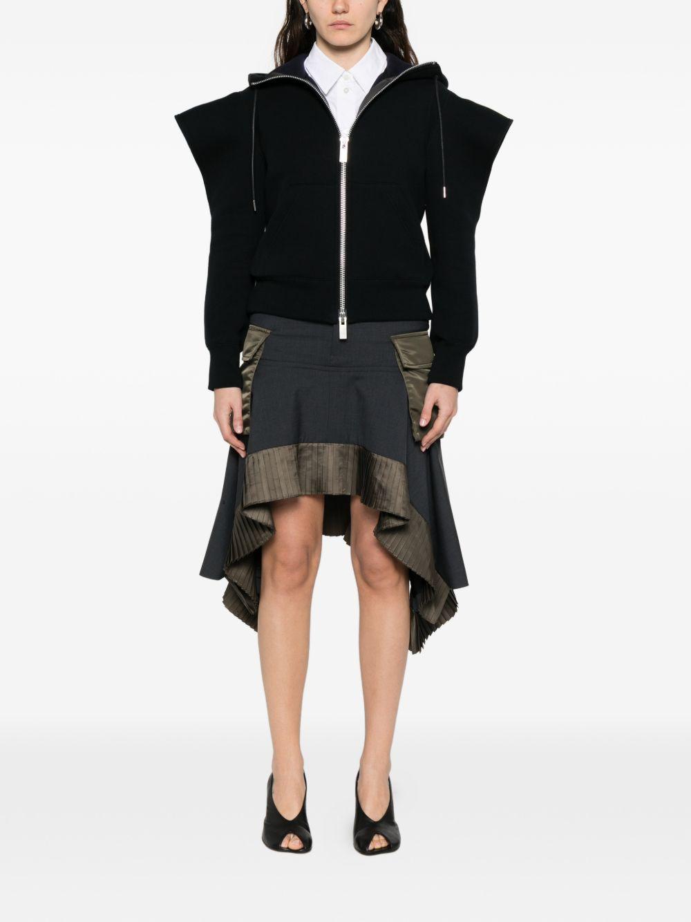 Sponge Sweat Hoodie 2608345 001 BLACK SACAI