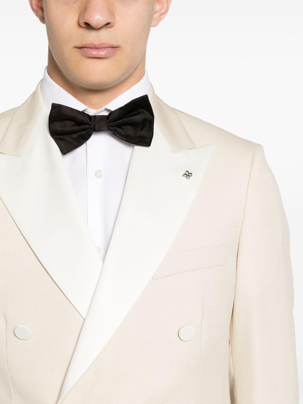 Blazer doppiopetto in jacquard SFBR10A01LIS550017UPER017 A5100 TAGLIATORE