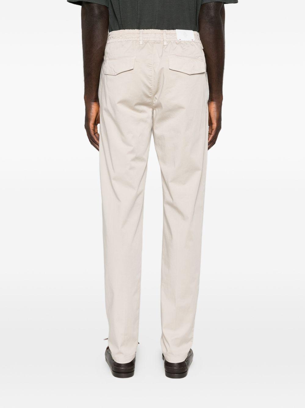 Jogger in cotone stretch tinto in capo M75PANG03TET0K007 02N SABBIA ELEVENTY
