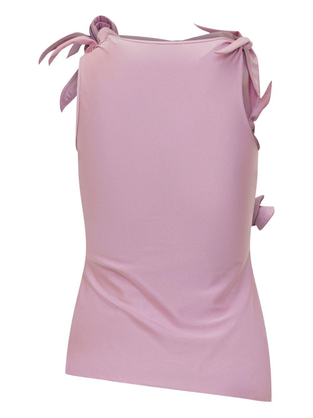 Asymmetric Flower Top COPT76F5001 PINK COPERNI