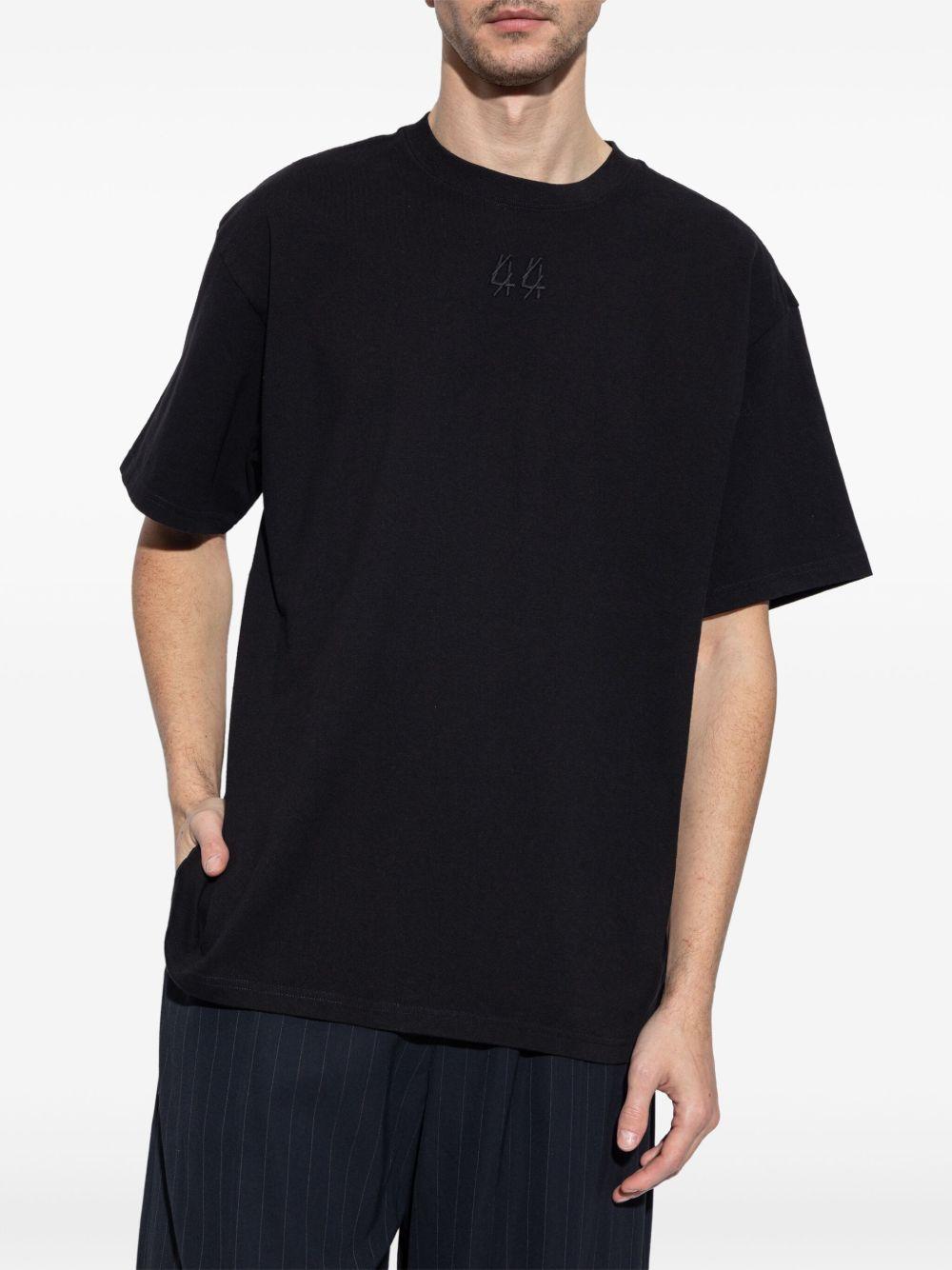 Classic Tee B0030556FA582 P396 BLACK SOLID WHITE 44 LABEL GROUP