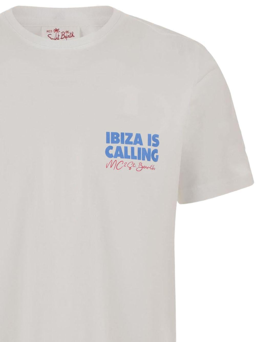 T-Shirt Delmar DLR000101526L IBIZA CALLING MC2 SAINT BARTH