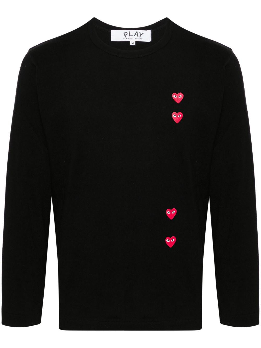 P1T339 1 BLACK COMME DES GARCONS PLAY
