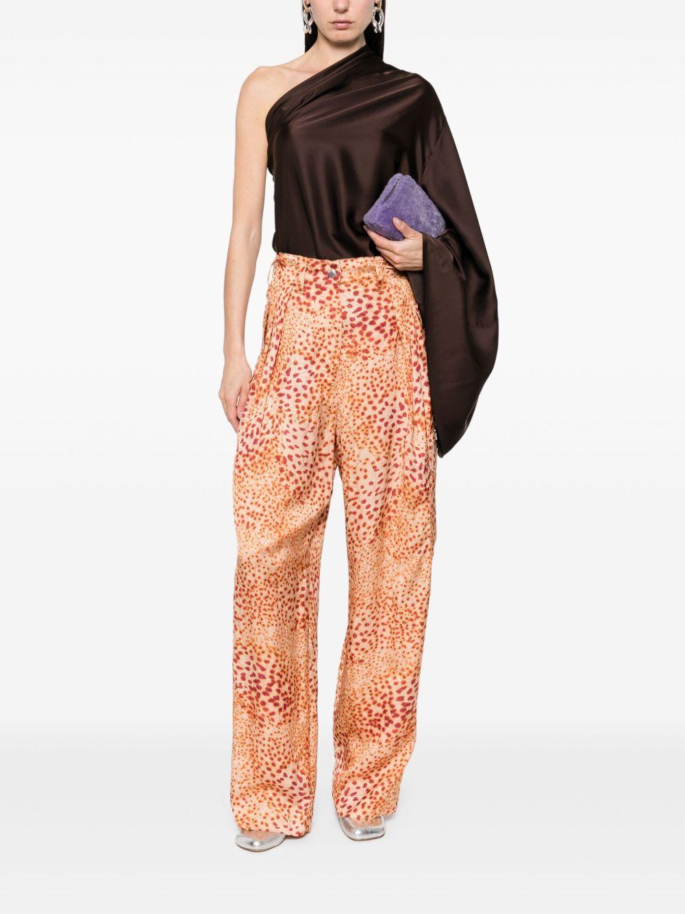 Viscose workwear pants 2510109271038 701 RUST DRIES VAN NOTEN