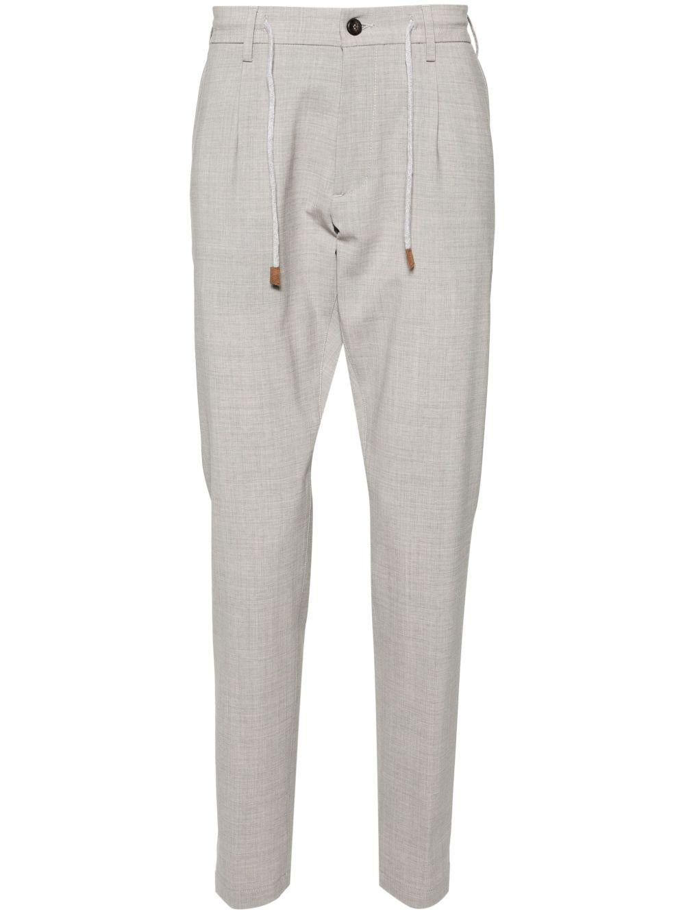 Pantalone jogger in lana X75PANB21TES0A053 06 GRIGIO ELEVENTY