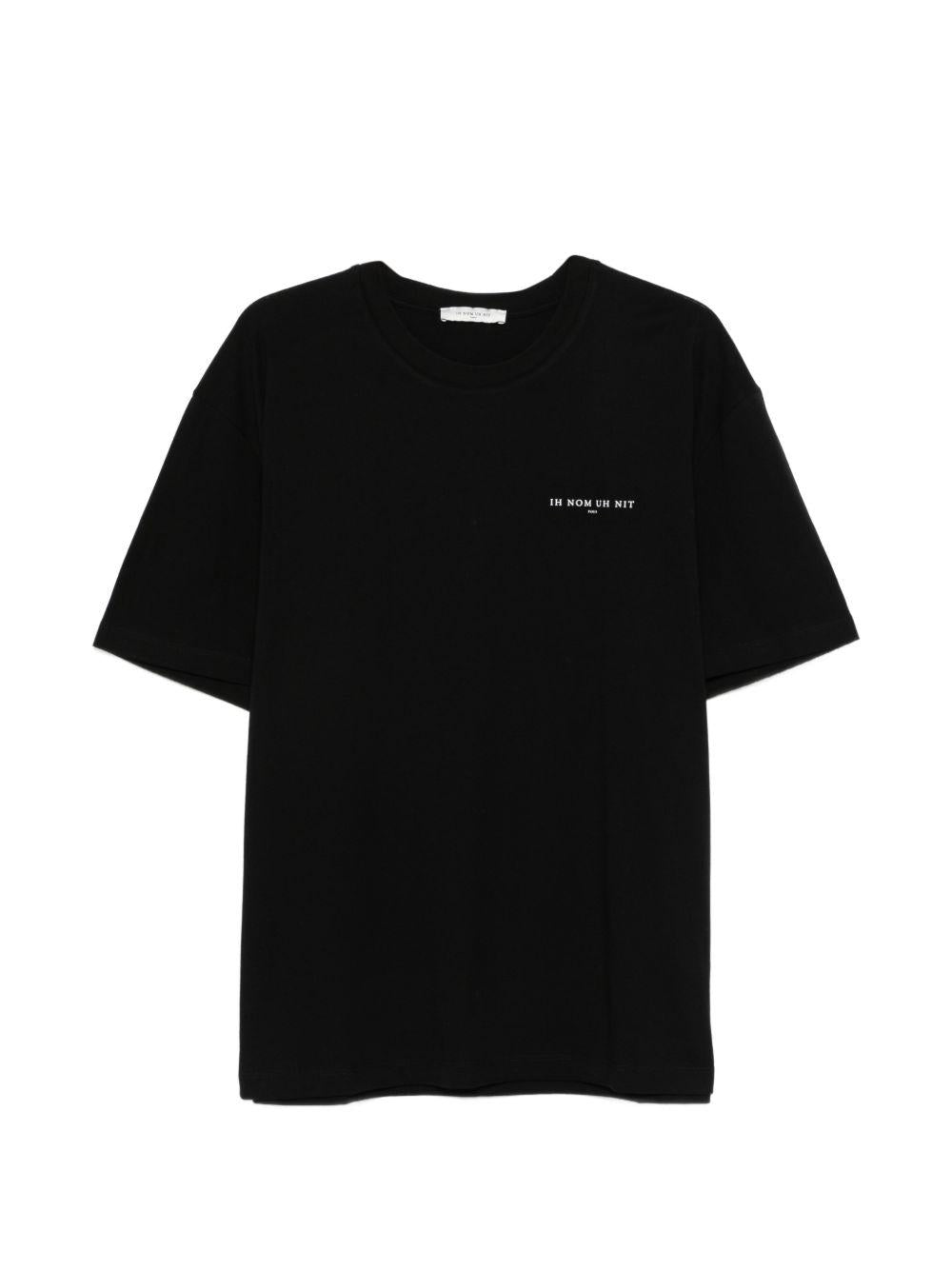 IH NOM UH NIT - T-shirt Authentic Back NUS26225 009 BLACK IH NOM UH NIT