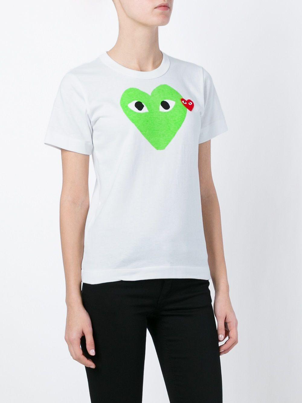 P1T105 3 GREEN COMME DES GARCONS PLAY
