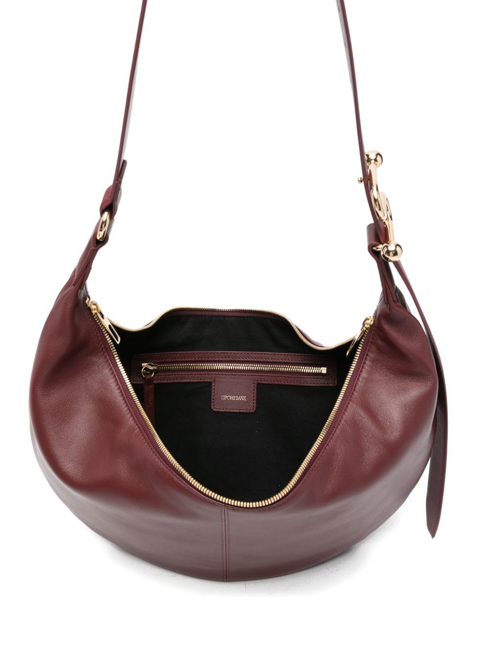 Borsa In Nappa SPSBRUNO 016 BORDEAUX SPORTMAX