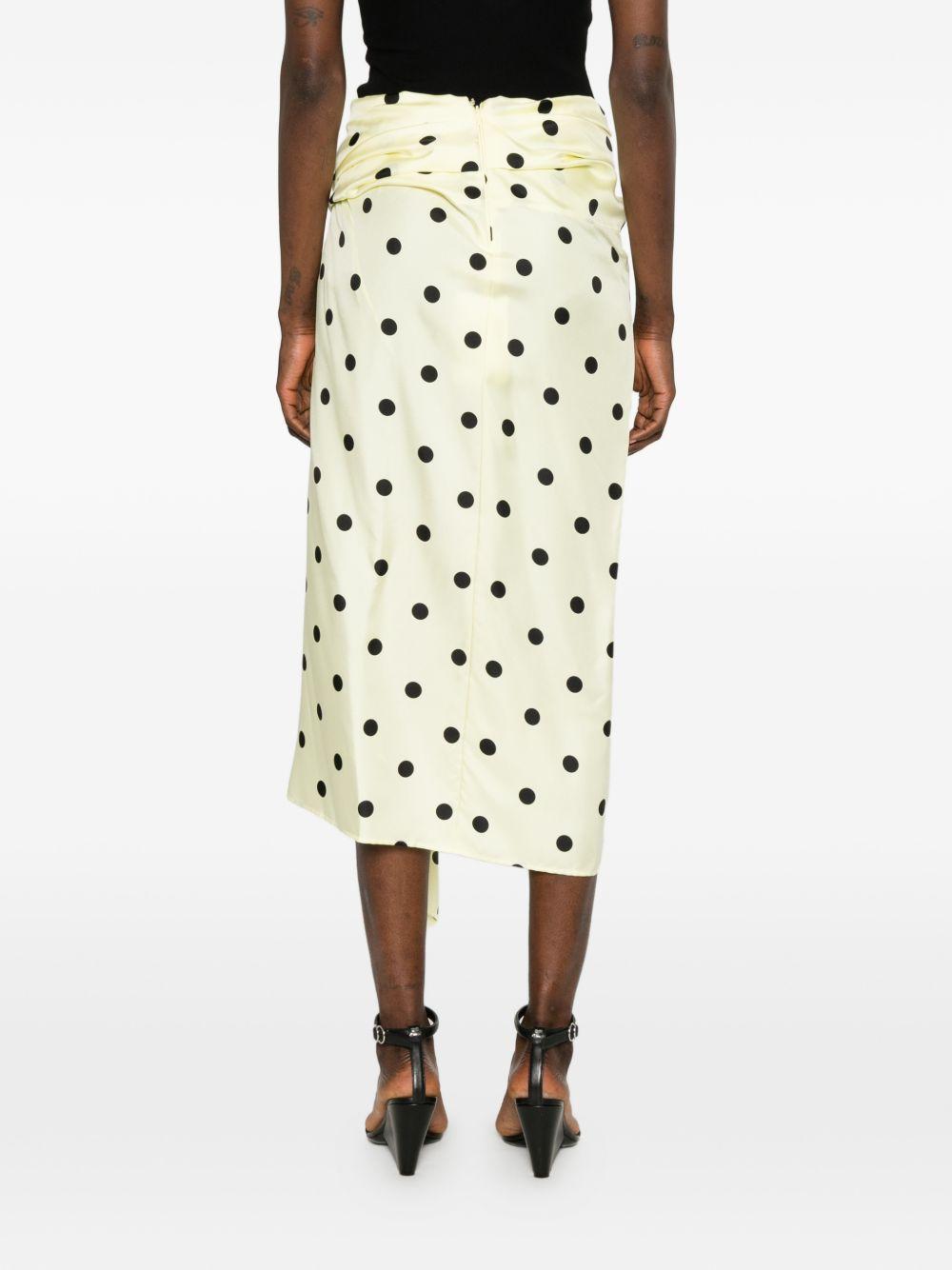 Gonna In Twill Pura Seta SPXGENTILE 002 LIMONE SPORTMAX