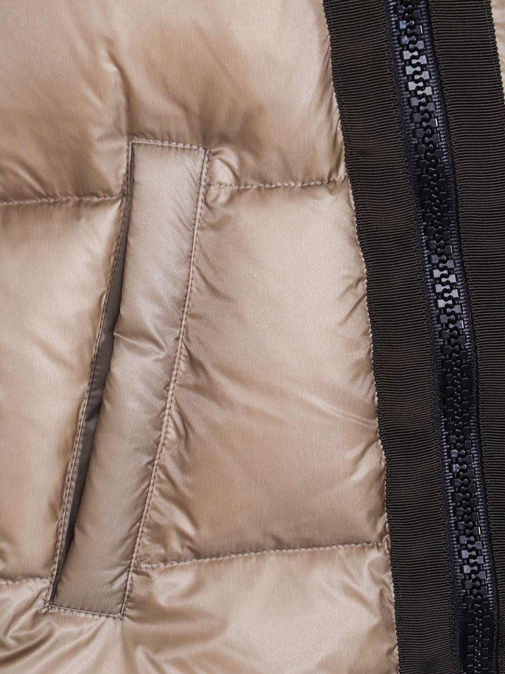 Gilet Trapuntato SCW291 642 DARK BEIGE SACAI