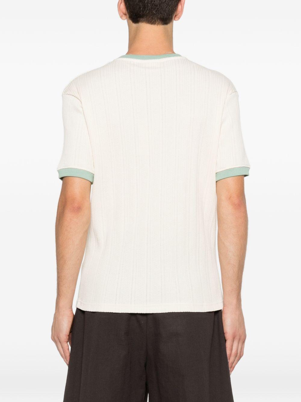 T-Shirt D Miroir KTS317CO267 OFF WHITE DROLE DE MONSIEUR