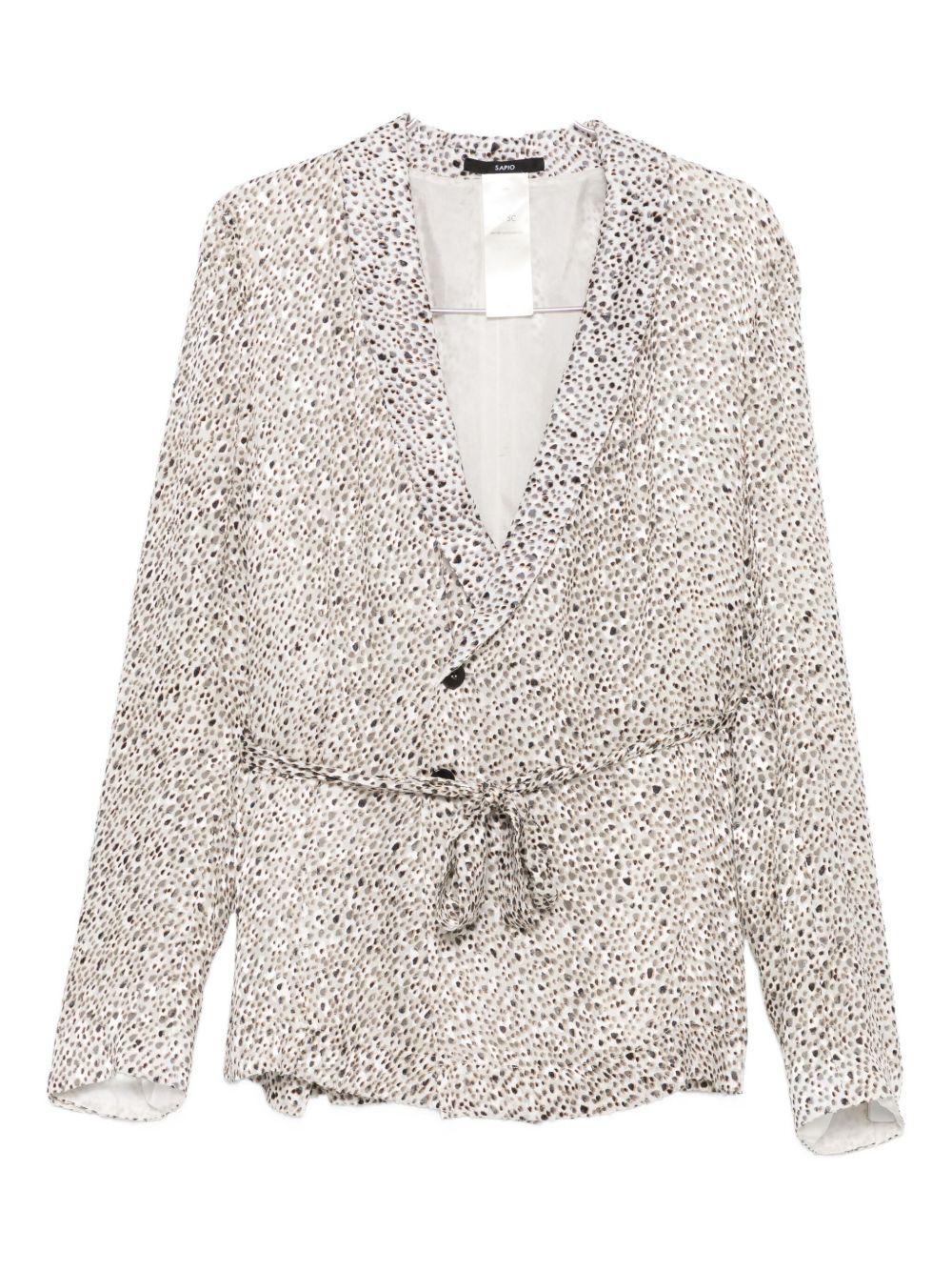 Camicia N°5C Devoré Lentigginoso FW25N5C DEVORE LENTIGGINOSO SAPIO