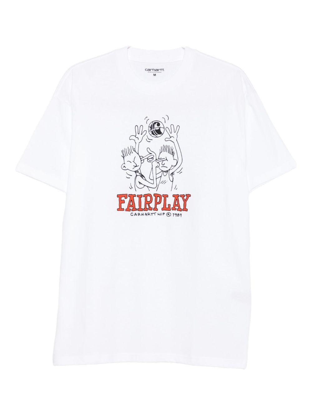 S/S Fairplay T-Shirt I035433 02XX WHITE CARHARTT WIP