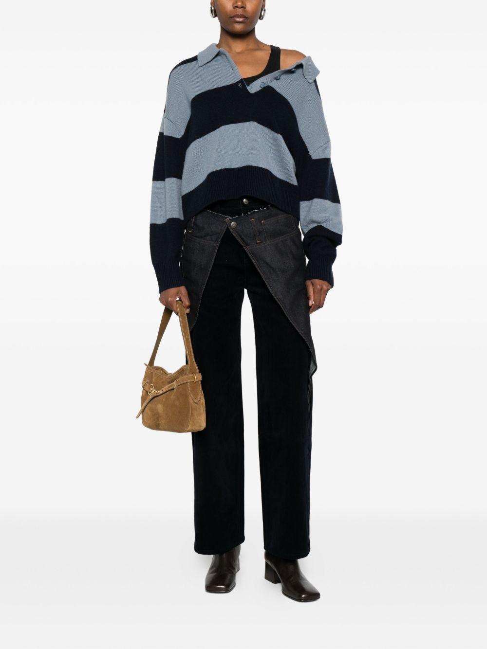 Zoe Wrap Pants APA850W BLUE ANDERSSON BELL