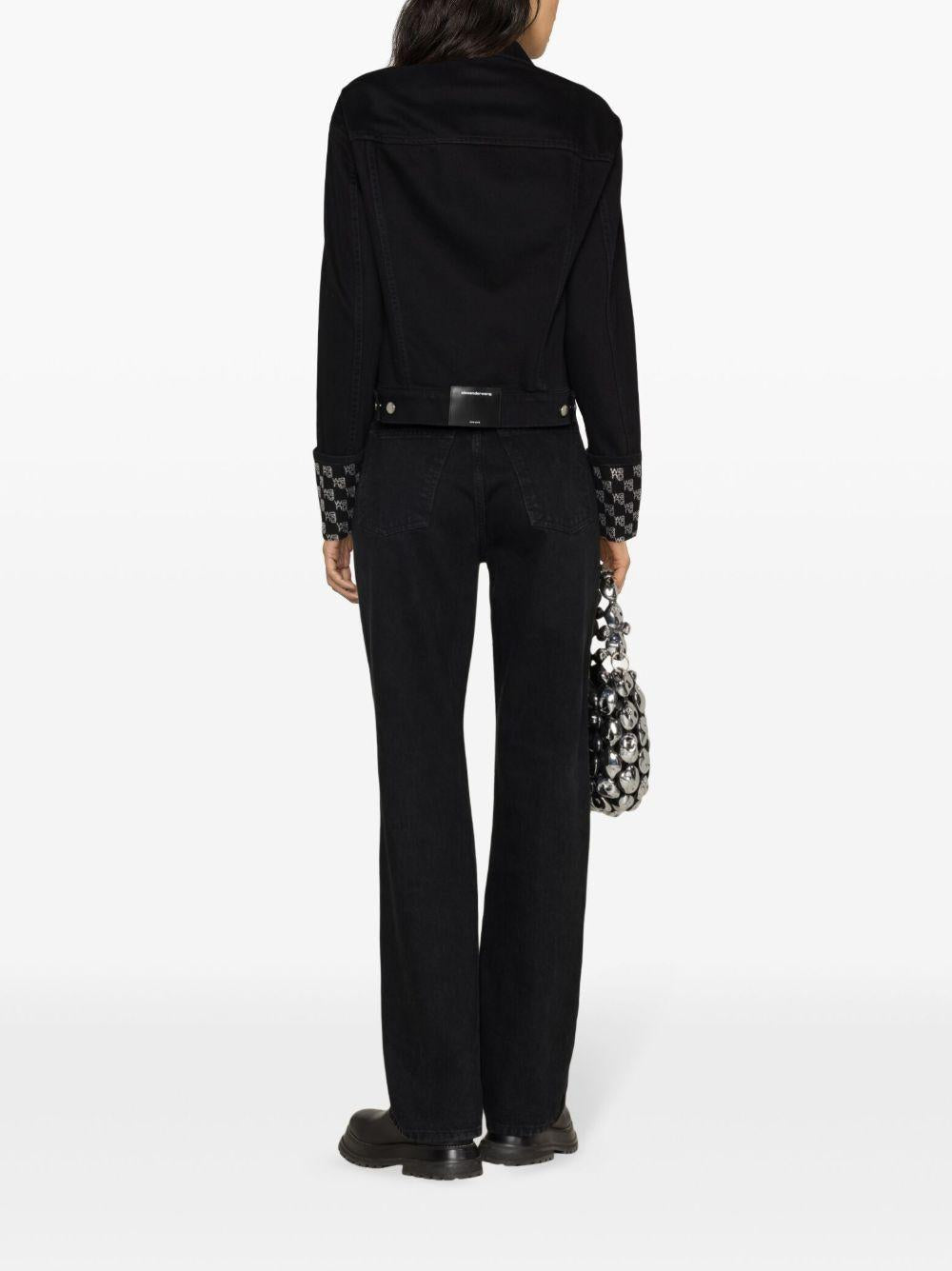 4DC1242230 011 WASHED BLACK ALEXANDER WANG