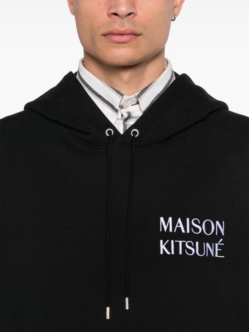 NM00705KM0001 P199 BLACK MAISON KITSUNE
