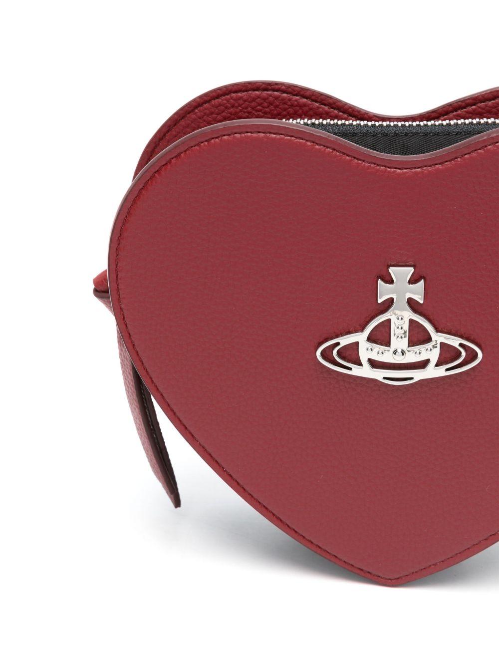 Louise Heart cross body bag 4803000TWS000D H407 RED VIVIENNE WESTWOOD