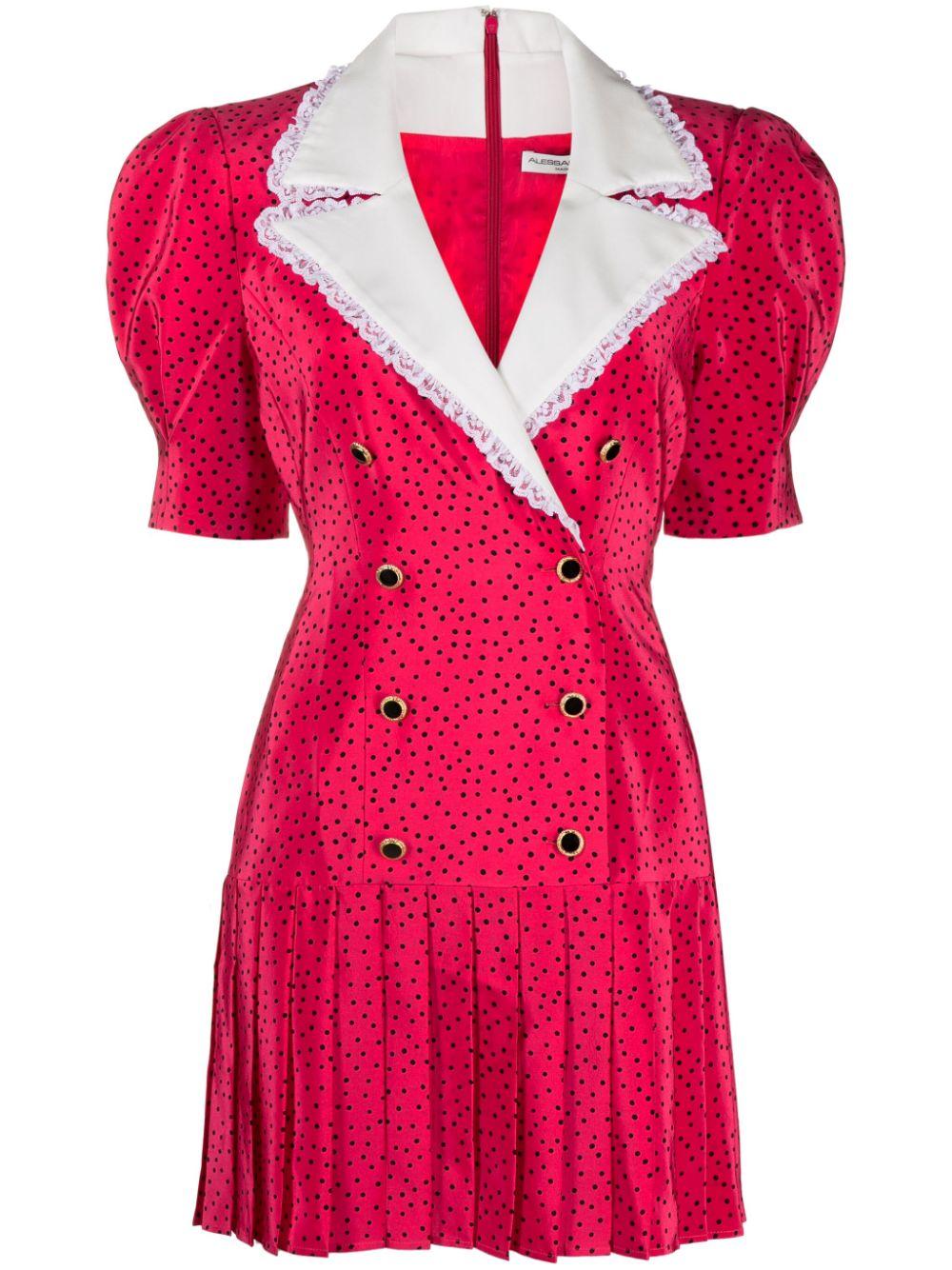 FABX3573F4128 1787 FUCHSIA BLACK ALESSANDRA RICH