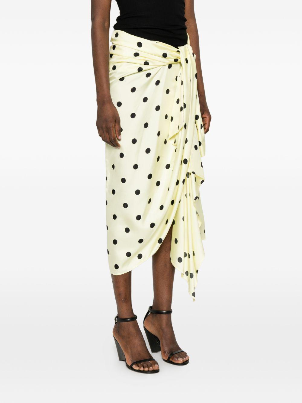 Gonna In Twill Pura Seta SPXGENTILE 002 LIMONE SPORTMAX