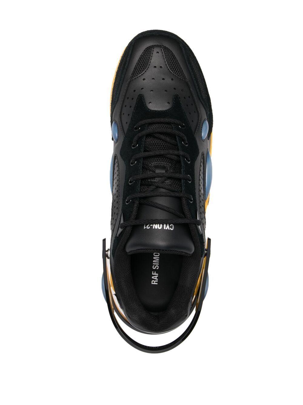 HR740003L 0009 BLACK YELLOW RAF SIMONS
