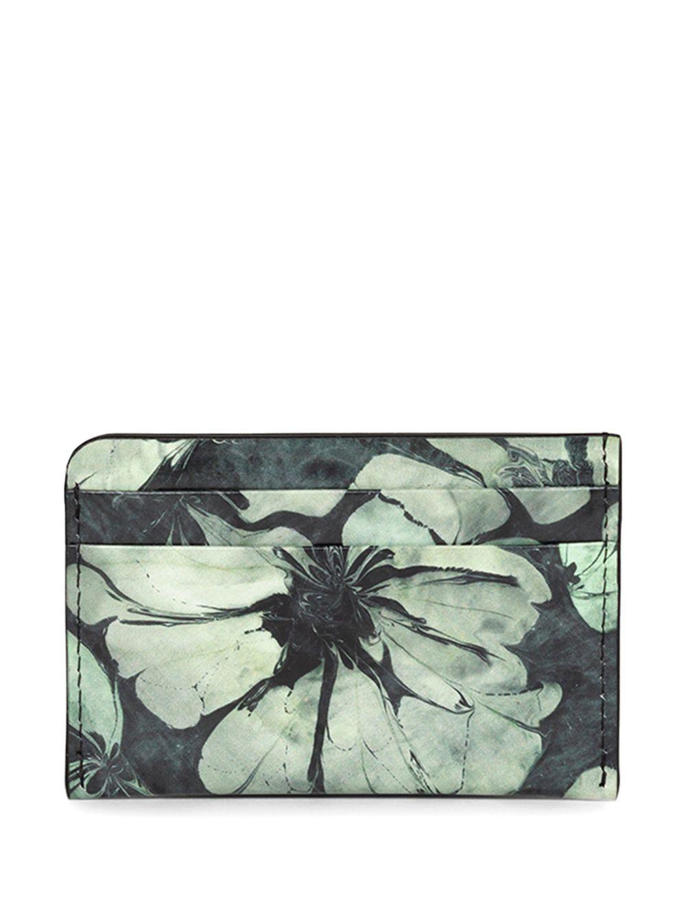 Portacarte in pelle 251022100799 604 GREEN DRIES VAN NOTEN