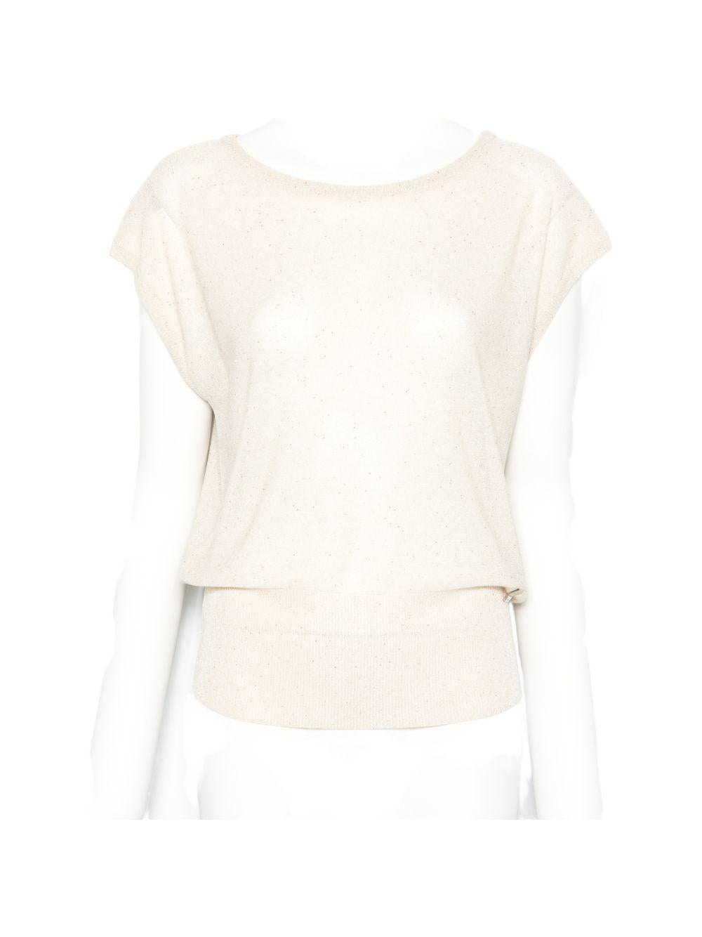 Maglia in Bright Sequins Viscose MG000226D76089 1985 CHANTILLY HERNO