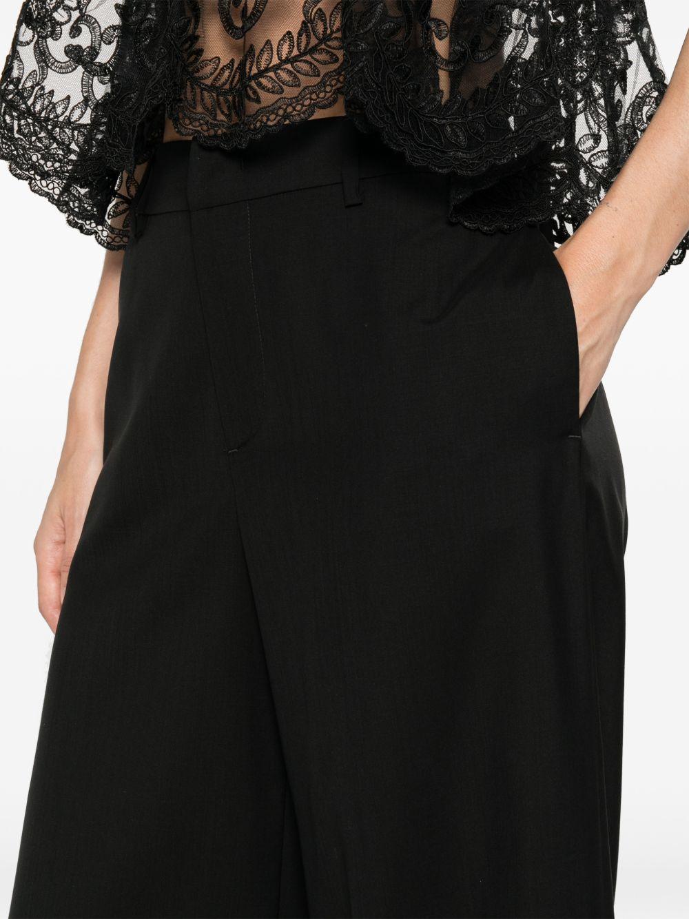 Elasticated-waistband trousers CDVSLRZ00STDZI56 0990 NERO PT TORINO