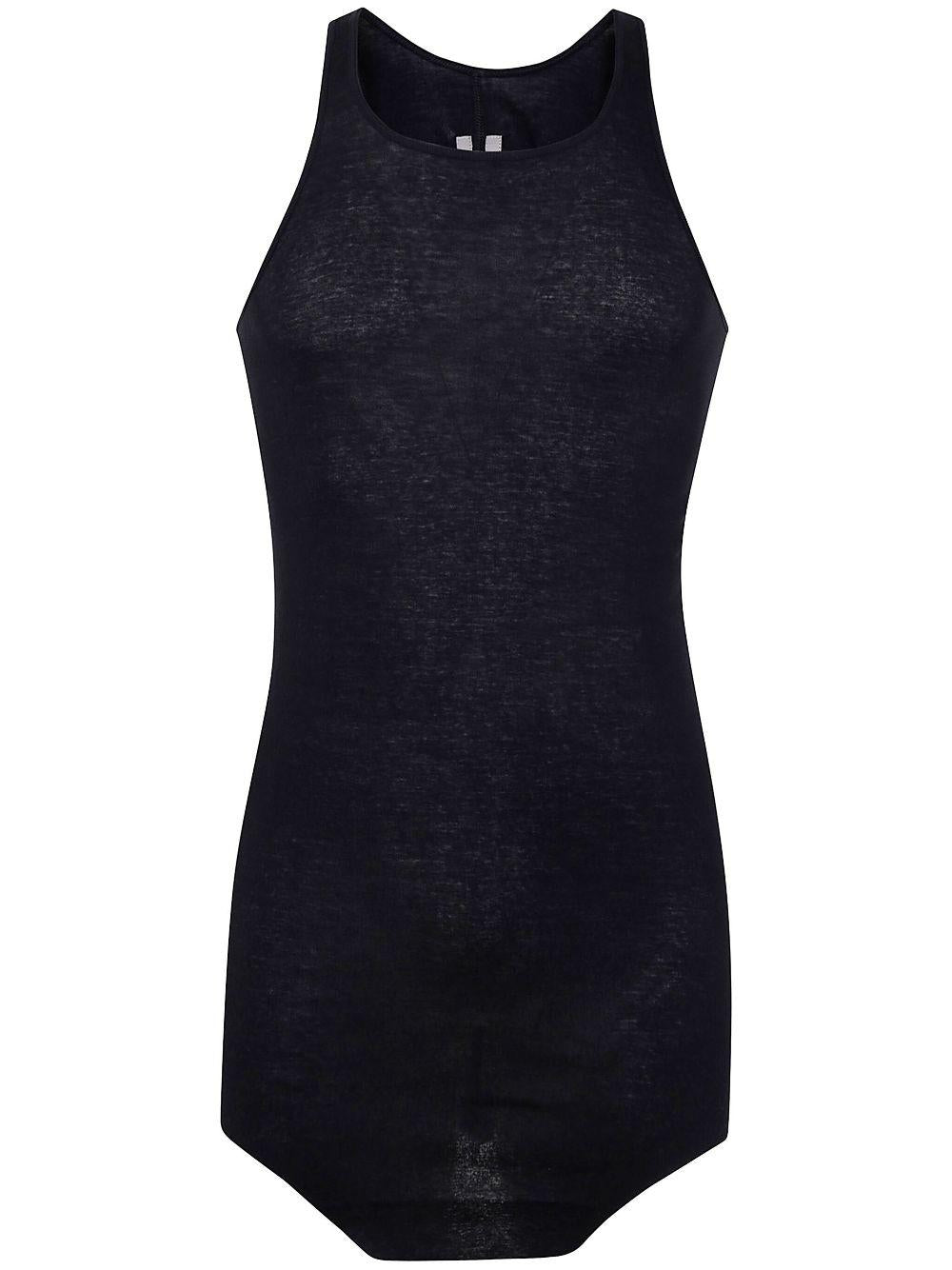 Basic rib tank RU01E5150MR 09 BLACK RICK OWENS