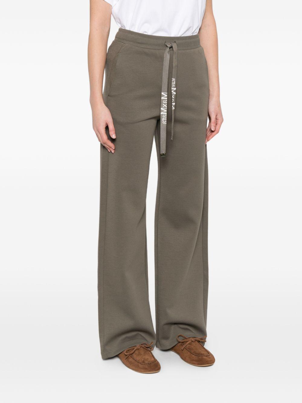 Pantaloni In Jersey Double SMMBALI 007 KAKI S MAX MARA