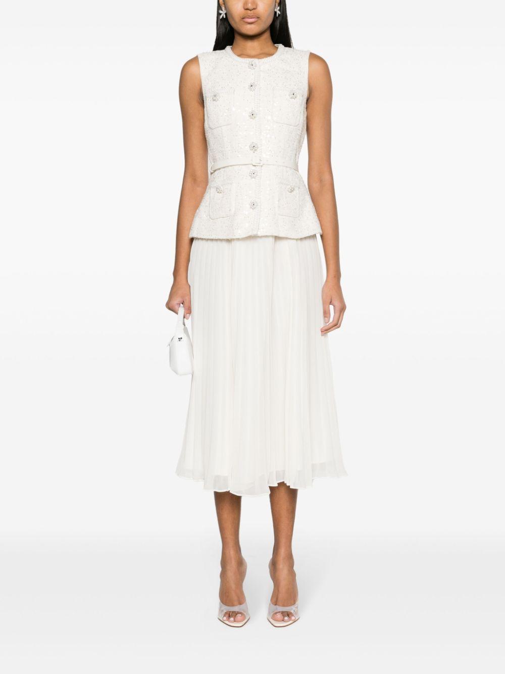 RS24168MC CREAM SELF-PORTRAIT