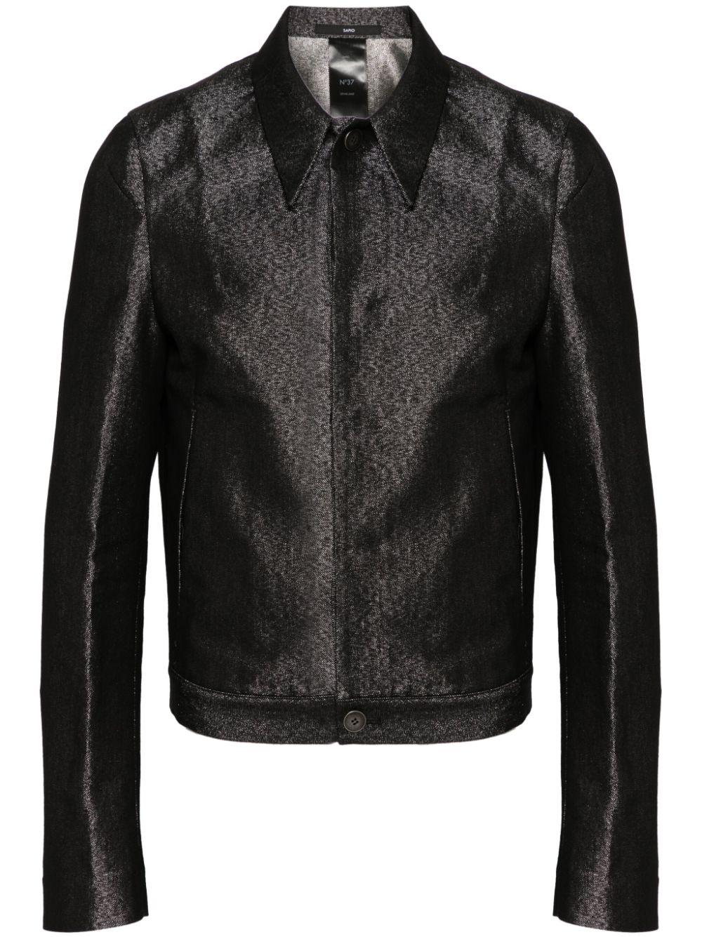 FW24N37 DENIM LAME SAPIO