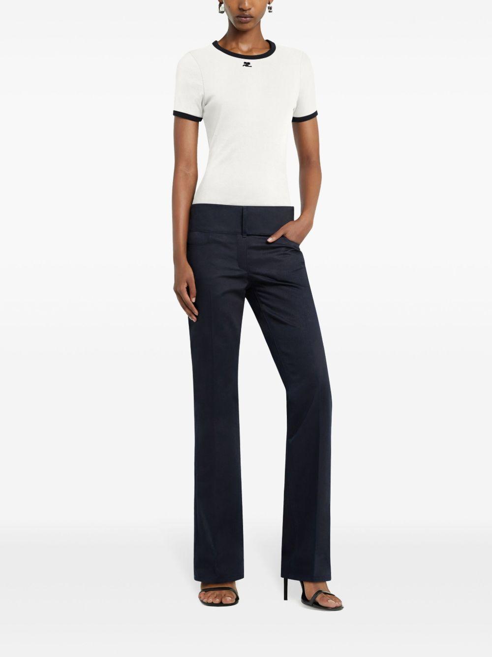 125JTS017JS0203 0083 BLANC HERITAGE NAVY COURREGES