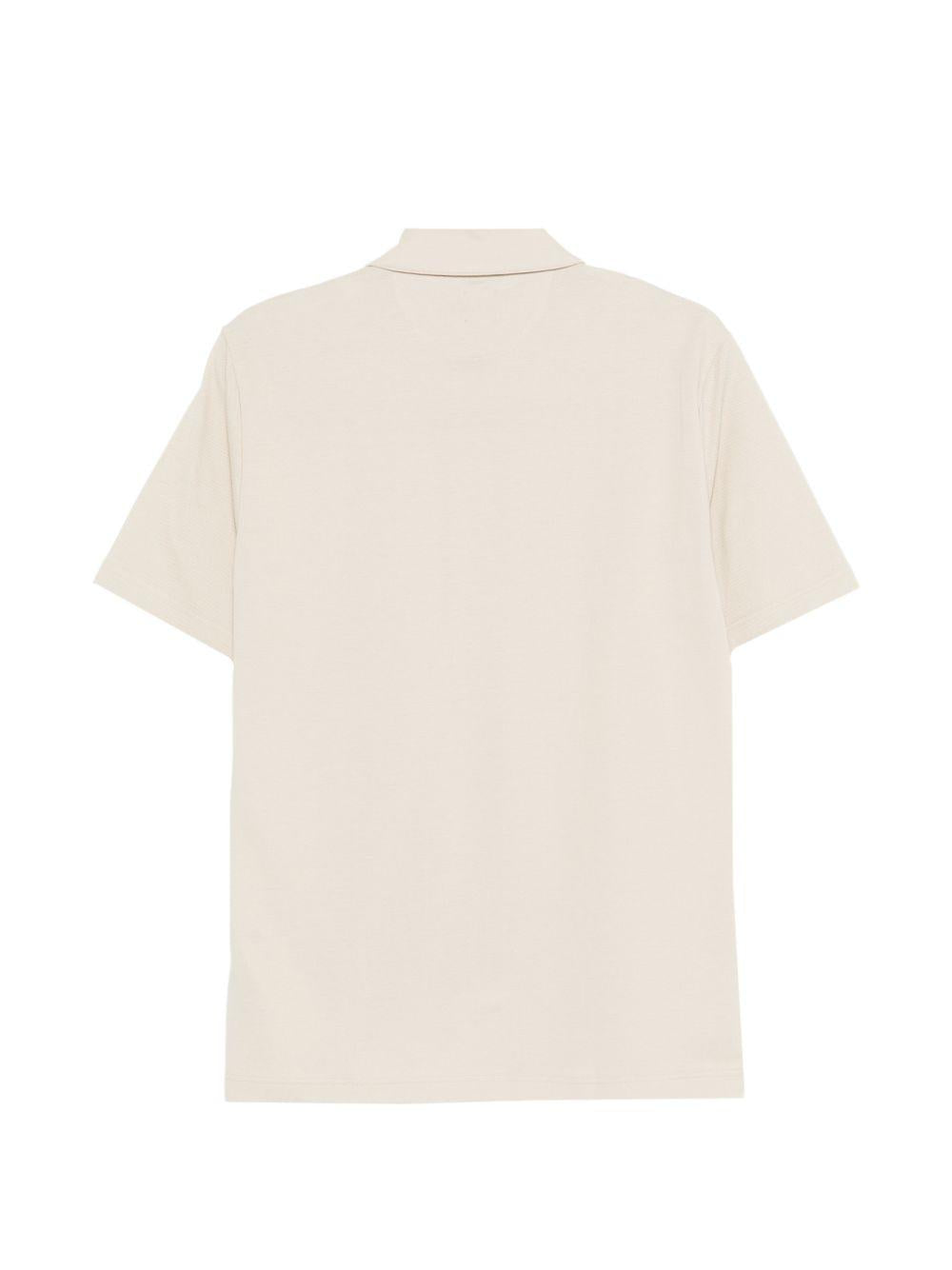 Polo manica corta in piquet di cotone M75POLM05TES0M120 02 SABBIA ELEVENTY