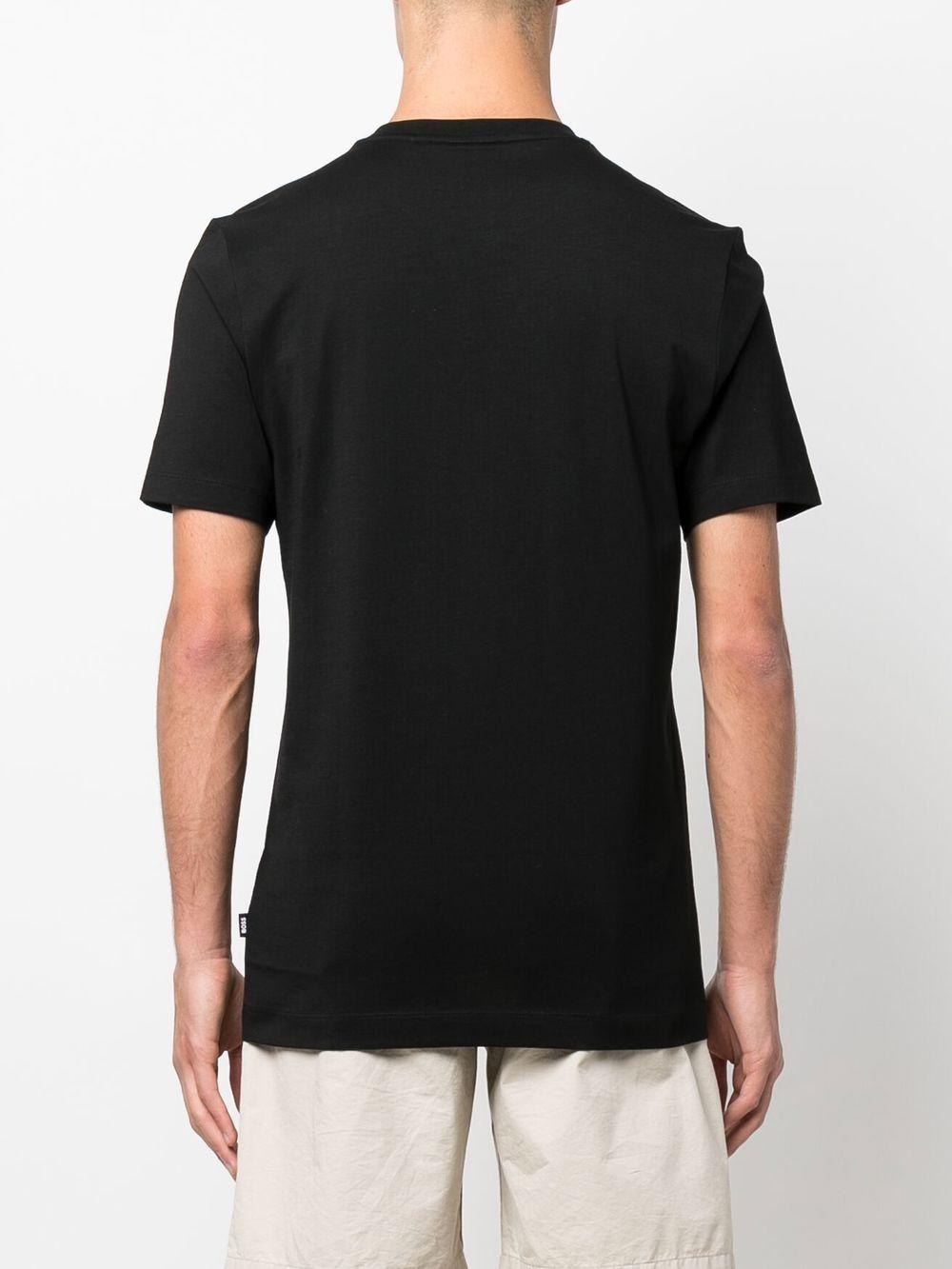 T-shirt Thompson 50468347 001 BLACK BOSS