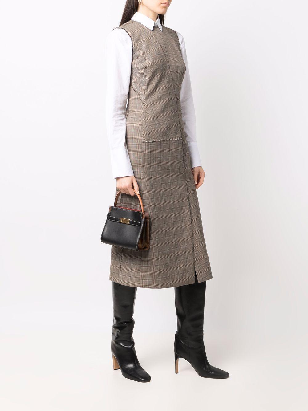 Small Lee Radziwill Double shoulder bag 75662 001 BLACK TORY BURCH