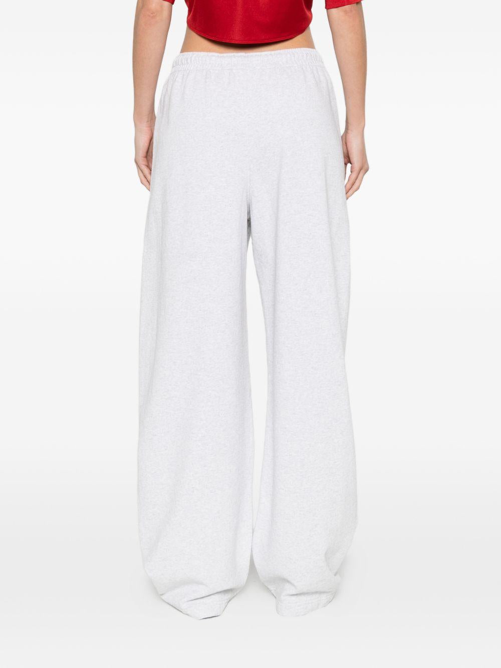 Cotton Terry Crystal Sweatpant 1CC2264040 050 LIGHT HEATHER GRAY ALEXANDER WANG