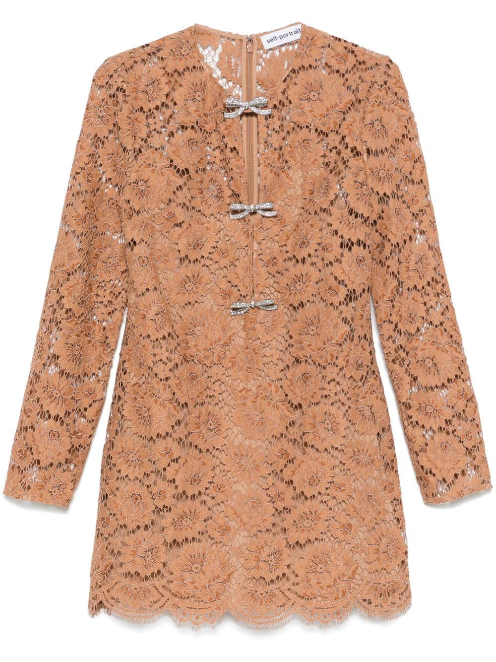 SS25001SAT TAN SELF-PORTRAIT