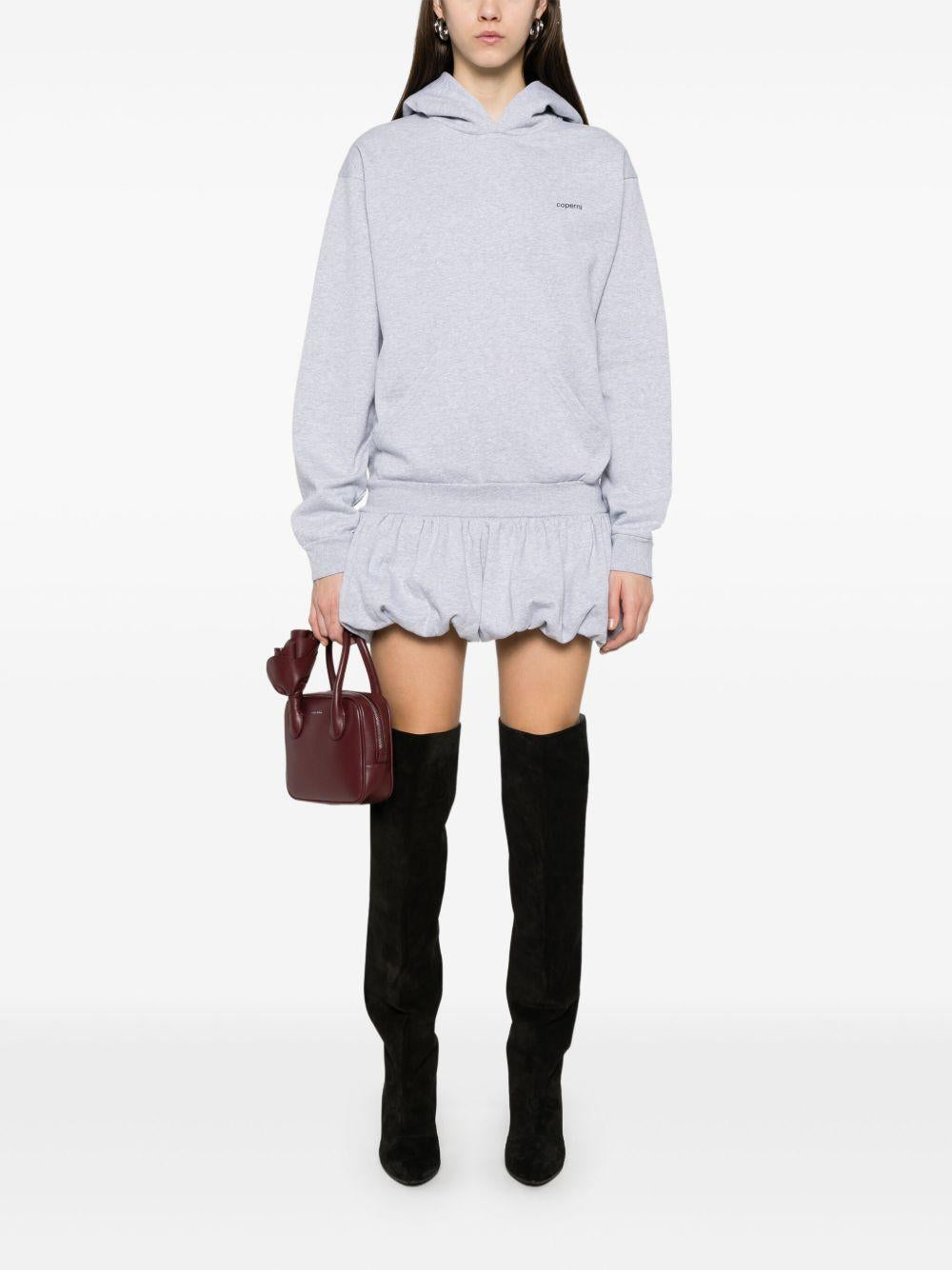 Basque Hoodie COPJS119F5010 GREY BLACK COPERNI