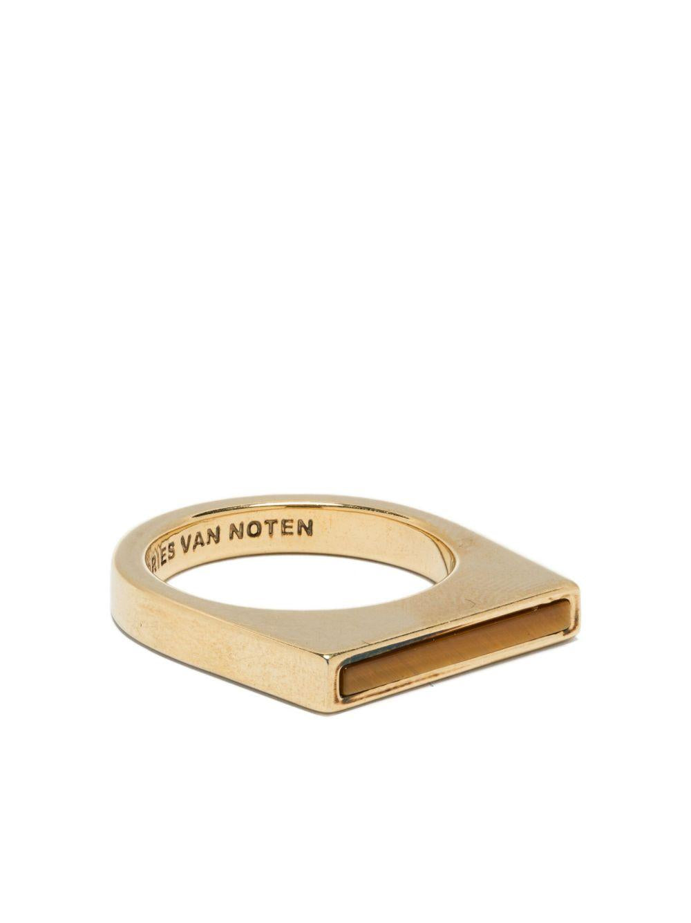 Signet Ring RINGM252240 971 TIGER EYE DRIES VAN NOTEN
