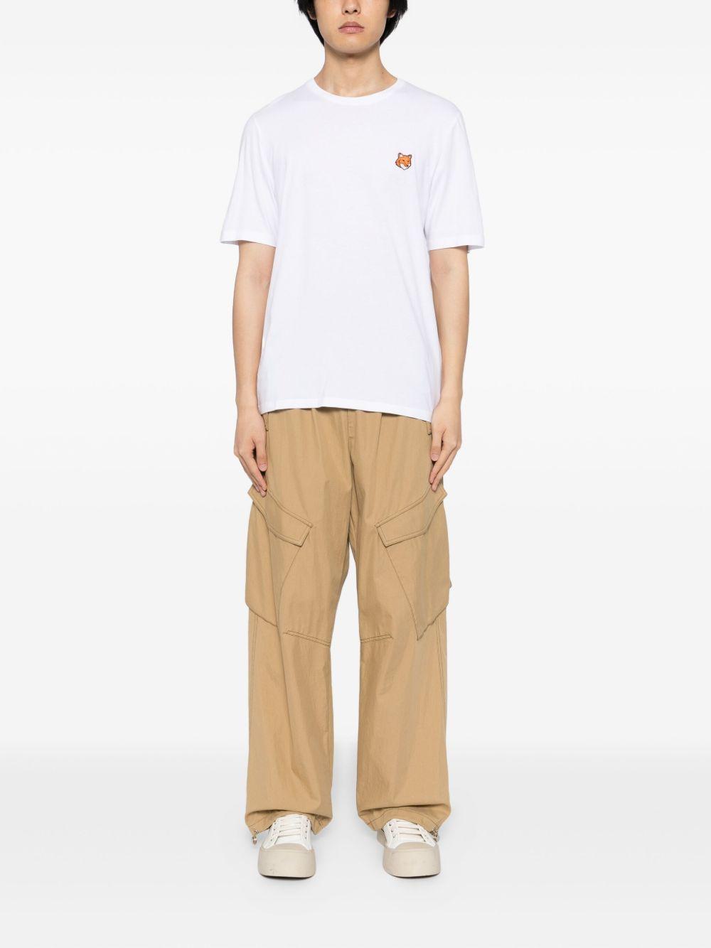 T-shirt a maniche corte PM00107KJ7026 P100 WHITE MAISON KITSUNE