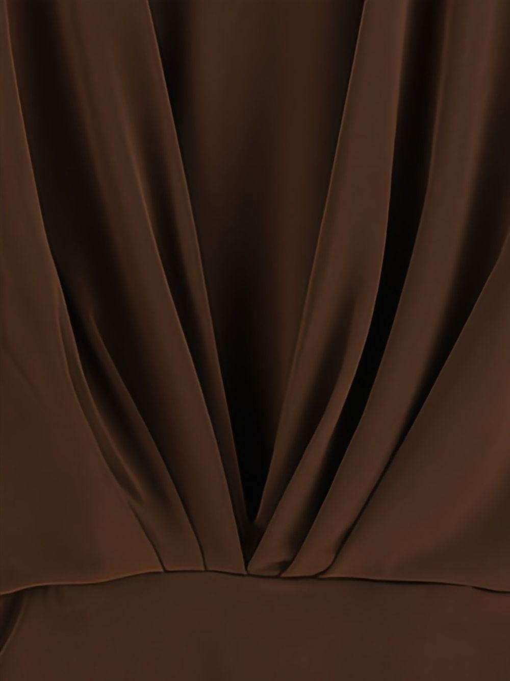 Zelda Bodysuit T180771BTJP107 600 DARK BROWN THE ANDAMANE