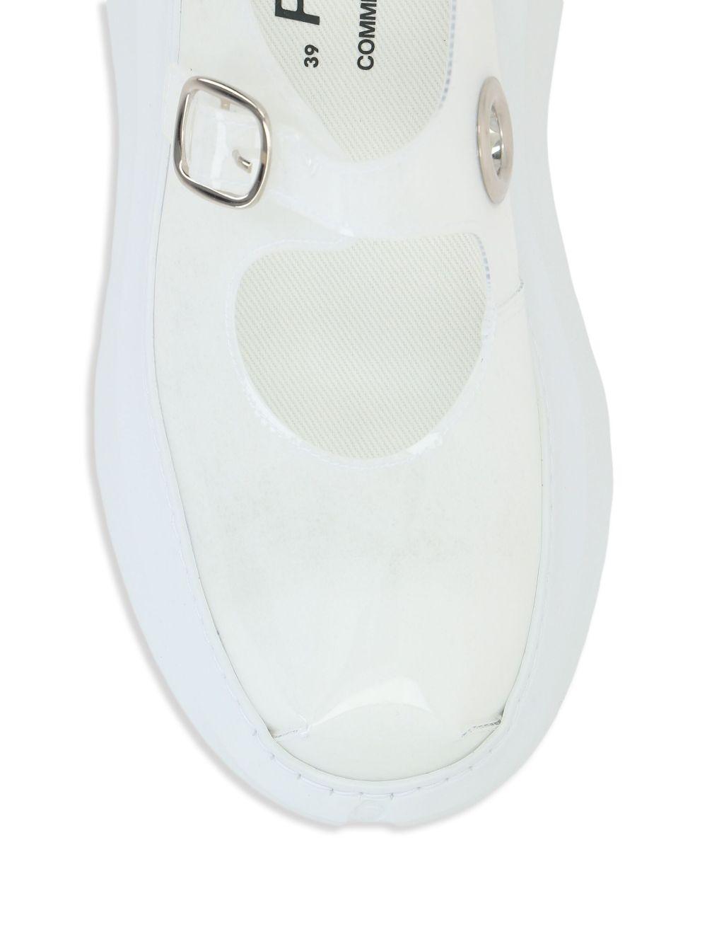 White Phileo Mary Jane Sneakers GOK103S25 1 WHITE COMME DES GARCONS